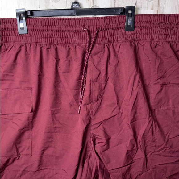 Old Navy Strechtech Dry Quick Burgundy Active Shorts Size 3X NWT! - Picture 3 of 14